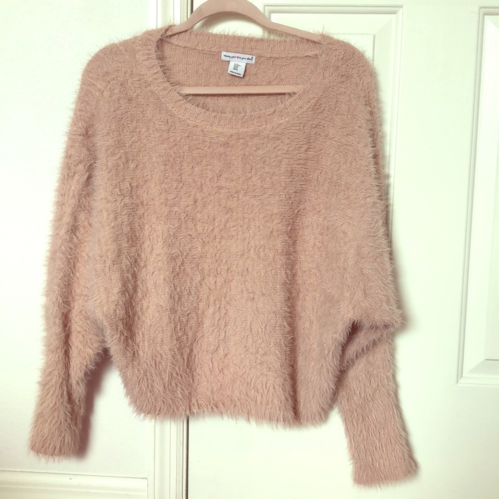Pink sweater